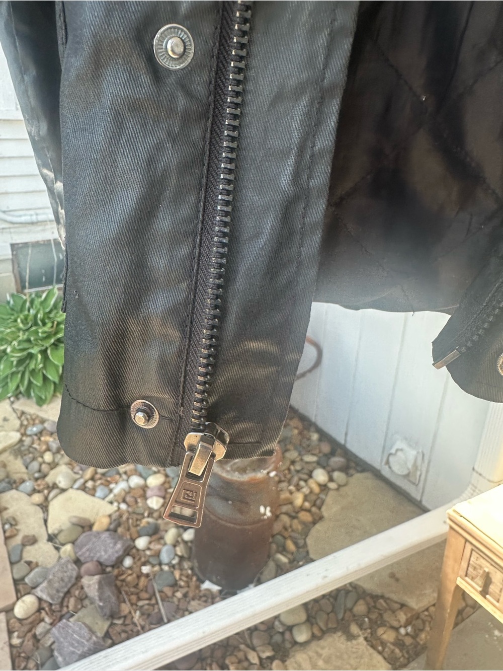 CJ BLACK Black Quilted Lined Jacket - Picture 6 of 6